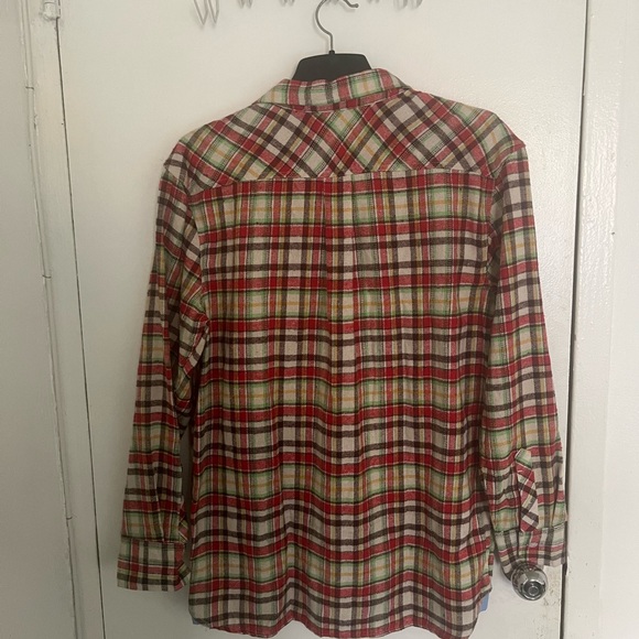 Bogari Designed in Italy Multicolor Plaid Men's Shirt - Picture 8 of 8